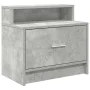 Mesillas de noche con cajón 2 uds gris hormigón 51x31x47 cm de , Mesitas de noche - Ref: Foro24-858675, Precio: 68,30 €, Desc...