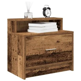 Mesilla de noche con cajón madera vieja 51x31x47 cm by , Nightstands - Ref: Foro24-858682, Price: 43,54 €, Discount: %