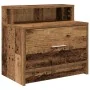 Mesilla de noche con cajón madera vieja 51x31x47 cm de , Mesitas de noche - Ref: Foro24-858682, Precio: 43,54 €, Descuento: %