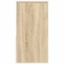 Mesillas de noche con cajón 2 uds roble sonoma 35x34x66,5 cm de , Mesitas de noche - Ref: Foro24-858718, Precio: 74,49 €, Des...