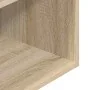Mesillas de noche con cajón 2 uds roble sonoma 35x34x66,5 cm de , Mesitas de noche - Ref: Foro24-858718, Precio: 74,49 €, Des...