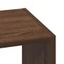 Librería apilable madera contrachapada roble marrón 30x30x80 cm de , Taquillas y armarios de almacenamiento - Ref: Foro24-858...