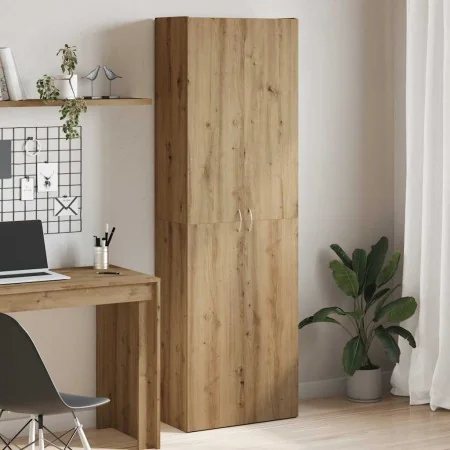 Aparador alto madera de ingeniería roble artisan 60x32x190 cm by , Filing cabinets - Ref: Foro24-3318715, Price: 138,70 €, Di...
