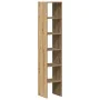 Estanterías 2uds apilables de madera ingeniería roble artesanal de , Taquillas y armarios de almacenamiento - Ref: Foro24-858...
