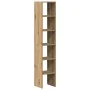 Estanterías 2uds apilables de madera ingeniería roble artesanal de , Taquillas y armarios de almacenamiento - Ref: Foro24-858...