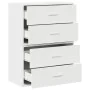 Armarios con 2 cajones 2 uds blanco 60x31x40 cm by , Drawers - Ref: Foro24-858822, Price: 89,70 €, Discount: %