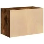 Armario con 2 cajones roble ahumado 60x31x40 cm de , Cajoneras - Ref: Foro24-858829, Precio: 53,11 €, Descuento: %