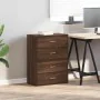 Armarios con 2 cajones 2 uds roble marrón 60x31x40 cm by , Drawers - Ref: Foro24-858834, Price: 91,04 €, Discount: %