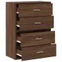 Armarios con 2 cajones 2 uds roble marrón 60x31x40 cm by , Drawers - Ref: Foro24-858834, Price: 91,04 €, Discount: %