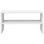 Zapatero apilable blanco 60x30x30,5 cm de , Zapateros y organizadores de calzado - Ref: Foro24-858857, Precio: 37,87 €, Descu...