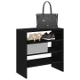 Zapateros 2 uds apilables roble negro 60x30x30,5 cm de , Zapateros y organizadores de calzado - Ref: Foro24-858860, Precio: 4...
