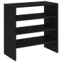 Zapateros 2 uds apilables roble negro 60x30x30,5 cm de , Zapateros y organizadores de calzado - Ref: Foro24-858860, Precio: 4...