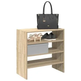 Zapateros 2 uds apilables roble sonoma 60x30x30,5 cm de , Zapateros y organizadores de calzado - Ref: Foro24-858862, Precio: ...