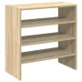 Zapateros 2 uds apilables roble sonoma 60x30x30,5 cm de , Zapateros y organizadores de calzado - Ref: Foro24-858862, Precio: ...