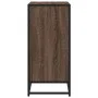 Aparador madera ingeniería y metal marrón roble 68x35x76 cm de , Aparadores - Ref: Foro24-848973, Precio: 111,24 €, Descuento: %