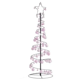 VidaXL LED para árbol de Navidad con bolas 100 LED blanco cálido 150cm by , Christmas lights - Ref: Foro24-3318563, Price: 72...