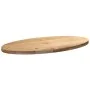 Tablero de mesa ovalado madera maciza de roble 120x60x4 cm by , Table tops - Ref: Foro24-4009043, Price: 149,91 €, Discount: %
