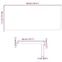 Alféizares de ventana 2 uds madera maciza roble marrón oscuro by , Marcos de ventanas - Ref: Foro24-4009199, Price: 102,89 €,...