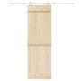 Kit de herrajes para puerta corredera 183 cm acero plateado by , Door items - Ref: Foro24-4009696, Price: 65,41 €, Discount: %