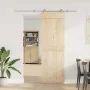 Kit de herrajes para puerta corredera 183 cm acero plateado by , Door items - Ref: Foro24-4009696, Price: 65,41 €, Discount: %
