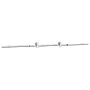 Kit de herrajes para puerta corredera 183 cm acero plateado by , Door items - Ref: Foro24-4009696, Price: 65,41 €, Discount: %