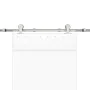 Kit de herrajes para puerta corredera 183 cm acero plateado by , Door items - Ref: Foro24-4009696, Price: 65,41 €, Discount: %