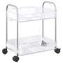 Carro de almacenamiento 2 niveles transparente 37x28x43,5 cm von , Lastenstapler - Ref: Foro24-4012376, Preis: 27,90 €, Rabat...