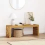 Mesa de centro madera maciza de teca 110x35x38 cm de , Mesas de centro - Ref: Foro24-4009313, Precio: 150,11 €, Descuento: %