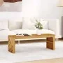 Mesa de centro madera maciza de teca 110x35x38 cm de , Mesas de centro - Ref: Foro24-4009313, Precio: 150,11 €, Descuento: %