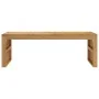 Mesa de centro madera maciza de teca 110x35x38 cm de , Mesas de centro - Ref: Foro24-4009313, Precio: 150,11 €, Descuento: %