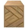Mesa de centro madera maciza de teca 110x35x38 cm de , Mesas de centro - Ref: Foro24-4009313, Precio: 150,11 €, Descuento: %
