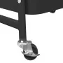 Carrito de almacenaje 3 niveles acero negro 42x41,5x77 cm de , Carretillas de carga - Ref: Foro24-4012381, Precio: 32,44 €, D...