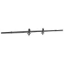 Kit de herrajes para puertas correderas acero negro 213,5 cm by , Door items - Ref: Foro24-4009707, Price: 79,09 €, Discount: %