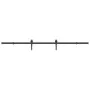 Kit de herrajes para puertas correderas acero negro 213,5 cm by , Door items - Ref: Foro24-4009705, Price: 81,93 €, Discount: %