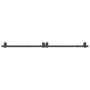 Kit de herrajes para puertas correderas acero negro 200 cm by , Door items - Ref: Foro24-4009745, Price: 116,11 €, Discount: %