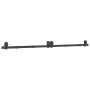 Kit de herrajes para puertas correderas acero negro 200 cm by , Door items - Ref: Foro24-4009745, Price: 116,11 €, Discount: %