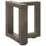 Patas de mesa centro forma T 2uds acero natural 30x25x(30-31)cm de , Patas para mesas - Ref: Foro24-4013003, Precio: 71,18 €,...