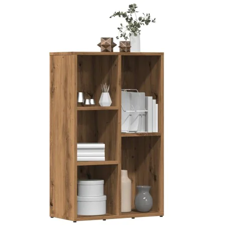 Estantería madera de ingeniería roble artisan 50x25x80 cm de , Librerías y estanterías - Ref: Foro24-855781, Precio: 45,35 €,...