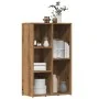 Estantería madera de ingeniería roble artisan 50x25x80 cm de , Librerías y estanterías - Ref: Foro24-855781, Precio: 45,35 €,...