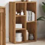 Estantería madera de ingeniería roble artisan 50x25x80 cm de , Librerías y estanterías - Ref: Foro24-855781, Precio: 45,35 €,...