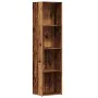Estantería de madera ingeniería madera envejecida 36x30x143 cm de , Librerías y estanterías - Ref: Foro24-855776, Precio: 56,...