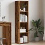 Estantería de madera ingeniería madera envejecida 36x30x143 cm de , Librerías y estanterías - Ref: Foro24-855776, Precio: 56,...