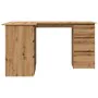 Escritorio de esquina madera contrachapada 145x100x76 cm de , Escritorios - Ref: Foro24-855963, Precio: 173,82 €, Descuento: %