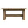 Mesa de comedor madera ingeniería roble artisan 180x90x76 cm by , Kitchen and dining tables - Ref: Foro24-855845, Price: 135,...