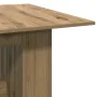 Mesa de comedor madera ingeniería roble artisan 180x90x76 cm by , Kitchen and dining tables - Ref: Foro24-855845, Price: 135,...