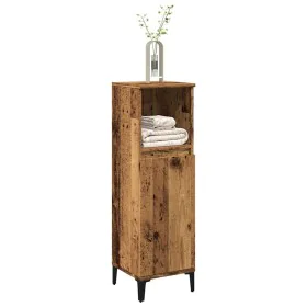 Armario de baño madera de ingeniería envejecida 30x30x100 cm by , bathroom vanities - Ref: Foro24-857111, Price: 50,90 €, Dis...