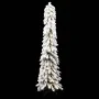 Árbol de Navidad artificial iluminado 130 LEDs y nieve 210 cm de , Arboles de navidad - Ref: Foro24-357699, Precio: 72,55 €, ...