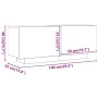 Mesita de noche madera contrachapada madera vieja 100x35x40 cm de , Mesitas de noche - Ref: Foro24-3329173, Precio: 89,29 €, ...