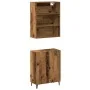 Aparador con armario de pared madera antigua madera ingeniería de , Aparadores - Ref: Foro24-3329223, Precio: 133,39 €, Descu...