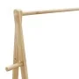 Perchero con estantes bambú 132x45,5x150,5 cm de , Organizadores de vestidores y perchas de barra - Ref: Foro24-4008914, Prec...